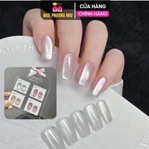 Set Sơn Mắt Mèo Ánh Trăng 4 Màu VENDEENI Làm Nail Siêu Xinh, Tặng Kèm Bảng Màu Chính Hãng, Sơn Gel Nhũ Kim Tuyến Mắt Mèo thạch Ánh Trăng Kim Cương Đậm Đặc Tông Hồng Nữ Women đỏ ombre