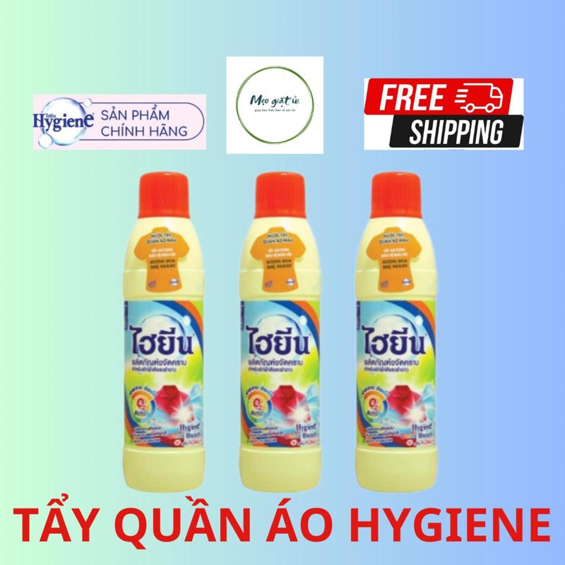 Thuốc Tẩy Quần Áo Hygiene - Nước Tẩy Quần Áo Trắng Và Màu Thái Lan 500ml . Làm Sạch