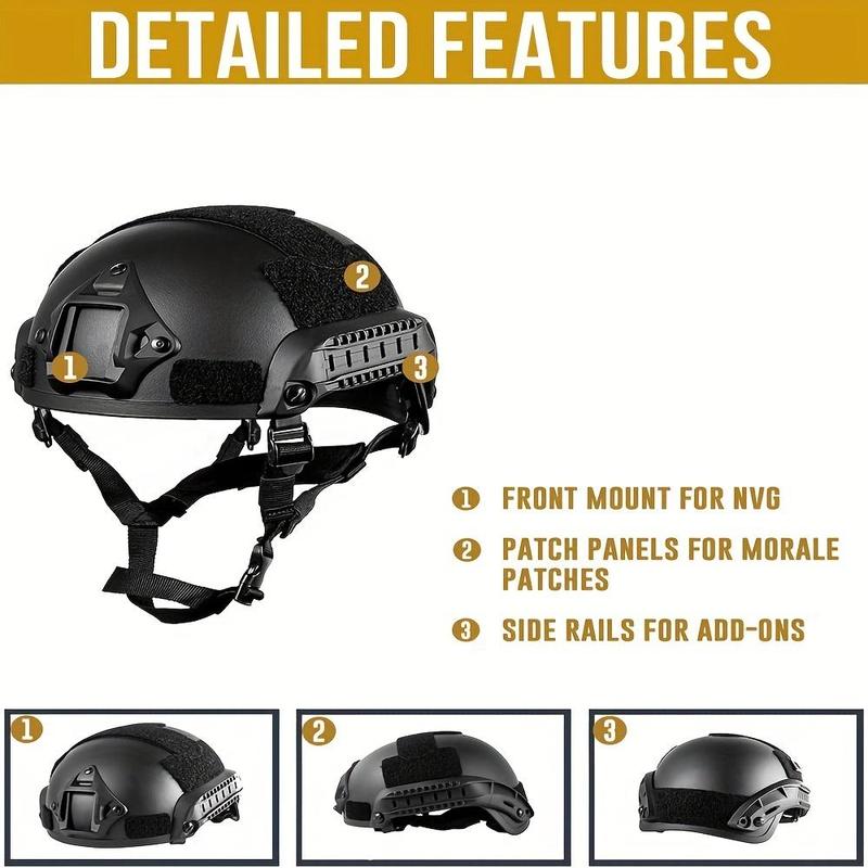 Tactical Game Helmets, Safety Protection Props, Adjustable Outdoor Game Hats, Indoor Leisure Activity Props 3