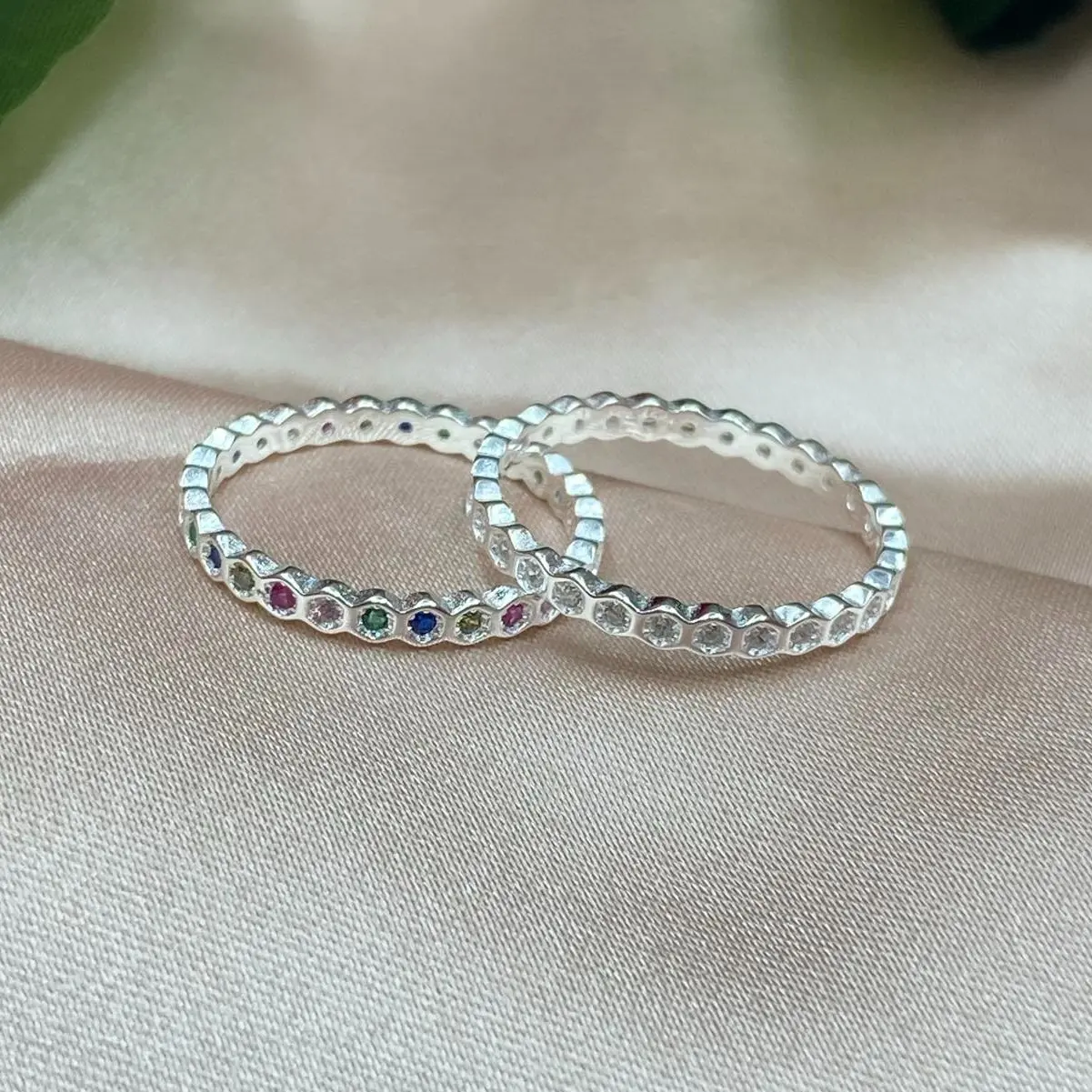 (LOVYE) star silver Jewelry 92.5   Rings