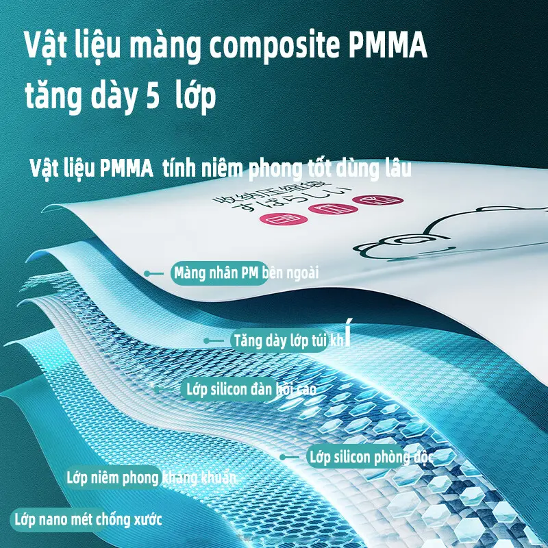 Túi hút chân không quần áo chăn ga công nghệ Nhật Bản - Đa năng, tiện dụng Hello shop phòng vệ sinh thân thiện với môi trường 5