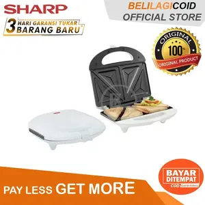 [COD] Sharp Sandwich Toaster KZS 70 LW Pemanggang