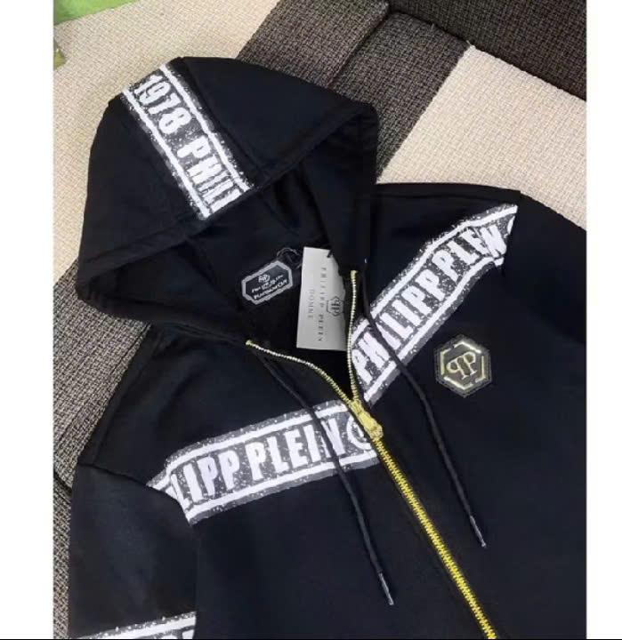 Product Introduction of Áo khoác nỉ nam nữ phi lipp plein khóa zip đính kim tuyến hình đầu lâu sang trọng - Menswear - Jacket 37