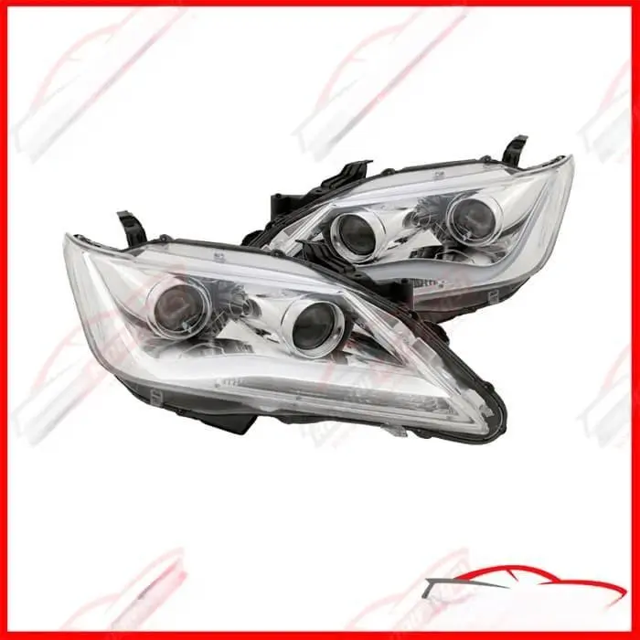 HEAD LAMP - TOYOTA CAMRY 2012-2015 - EAGLEEYES - LIGHT BAR - CHROME