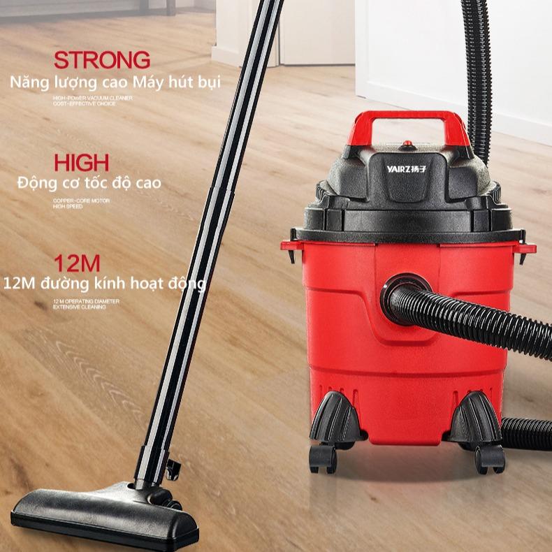 Máy hút bụi  chân không 15L dung tích thùng đựng công suất 1000W màng lọc mạnh mẽ tiếng ồn thấp hút bụi thổi gió 4