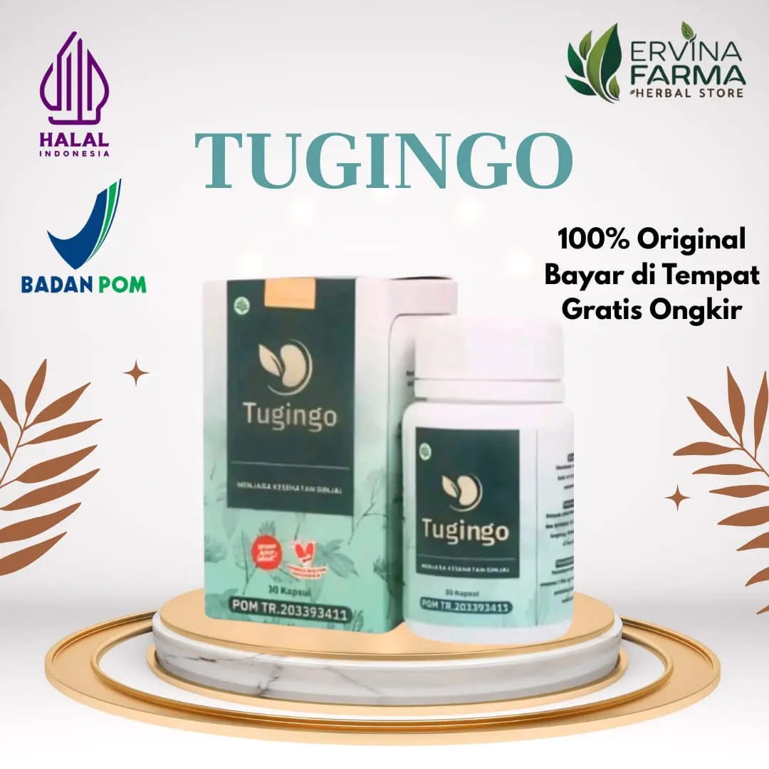 TUGINGO Original Herbal Membantu Menjaga kesehatan Ginjal Bisa COD obat cina