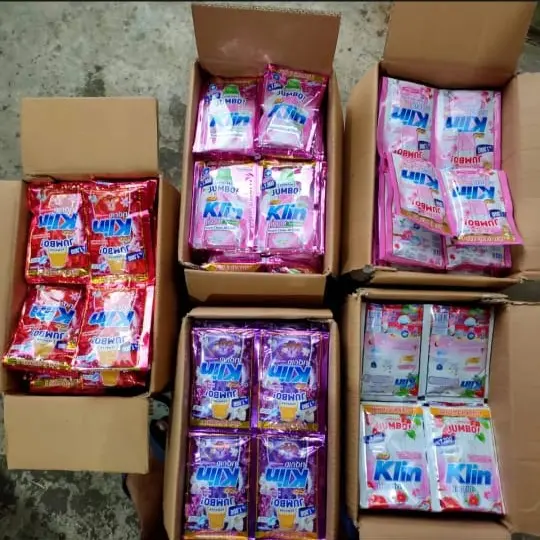 PAKET 42 pcs SO KLIN LIQUID JUMBO CAIR 43ML / RENCENG ALL VARIAN GROSIR promo 2