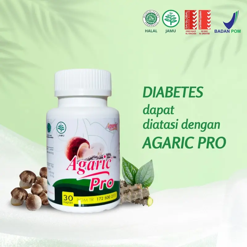 Agaric Pro AgaricPro Original untuk mengurangi Kolesterol coq 10 5