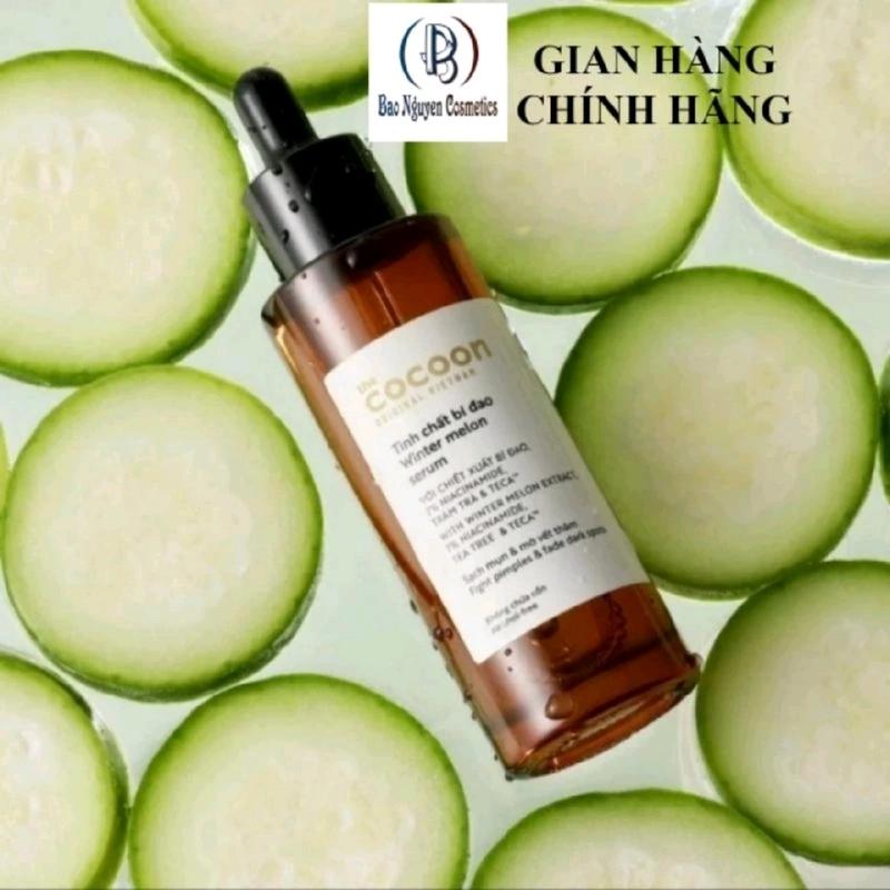 Chính Hãng Tinh Chất Bí Đao Serum Cocoon 7% Niacinamide làm sạch mụn và mờ vết thâm 70ml Skincare Làm Đẹp Da