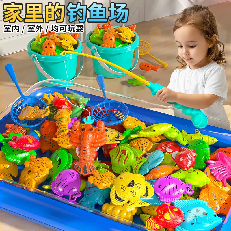 Đồ Chơi Câu Cá Cho Trẻ Em, Bộ Hồ Bơi Chơi Dưới Nước, Cần Câu Từ Tính, Giáo Dục Sớm Cho Bé, Đồ Chơi Giả Vờ Giáo Dục, Năm 2025
