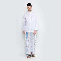 Gambar Sarung ATLAS Idaman 555 Kembang Motif BHS A5 GSJ Putih Biru - Putih dari Sarung Atlas Kab. Gresik 2 Tokopedia