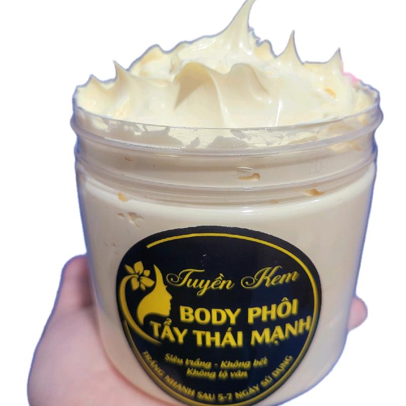 BODY TRỘN PHÔI TẨY TRẮNG MẠNH chuẩn mùi cốt trộn thơm nhẹ hủ 500g Làm Đẹp Da Dưỡng Body Dưỡng Da Body Nữ Kem Body k embody taybao chet