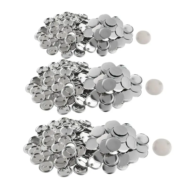 50/100Sets Crafts Lover DIY Blank Badge Button Pins Components Souvenirs Supplies DIY Crafts Art Presents Making Blank Button Badge Kit 1