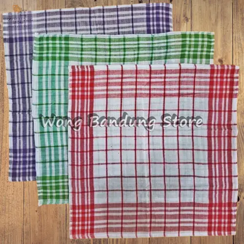 6 pcs Lap Serbet Jumbo Cap Dua Munara Kotak Besar 60 cm X 60 cm 1