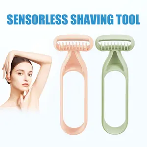 Alat Cukur Bulu Wanita Anti selip Multifungsi Body Shaver - Hilangkan bulu ketiak dan kaki