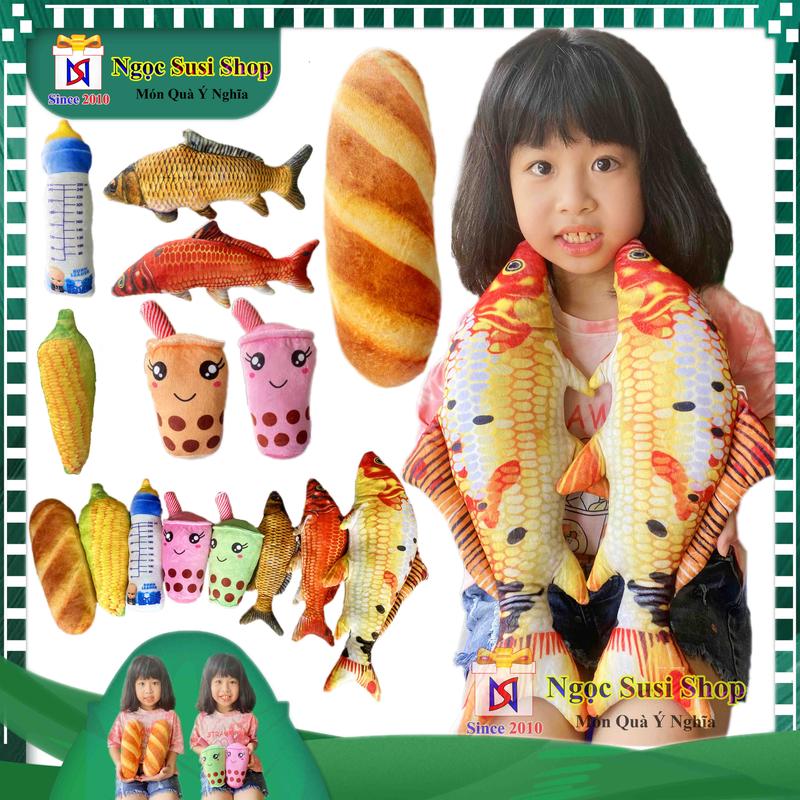 Product Introduction of THÚ NHỒI BÔNG 3D BÁNH MÌ TRÀ SỮA BÌNH SỮA TRÁI BẮP SIZE NHÍ CHO BÉ - GẤU BÔNG 3D SIZE NHÍ Thú Bông Đồ Chơi Toy Phát Nhạc 46