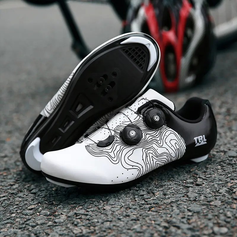 36-47 men cycling shoes road bike bicycle shoes anti-slip breathable non-locking bike shoes triathlon athletic sport shoes gym spinning bike
