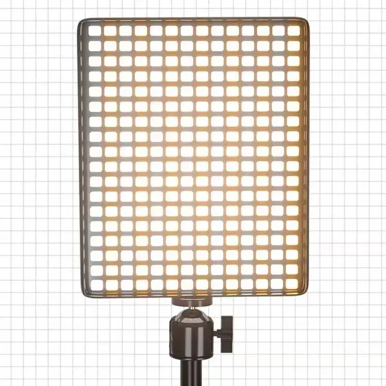 LED CAMERA LIGHT / LAMPU FOTOGRAFI / LED LIGHT BRIGHTLED MM-240 / VIDEO LIGHT LED Ra95+ LAMPU MAKE UP MUA 8