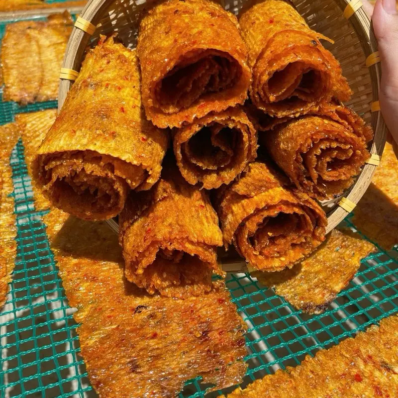 Mực cán tẩm gia vị ăn liền hủ 250g - Đặc sản Nha Trang 3