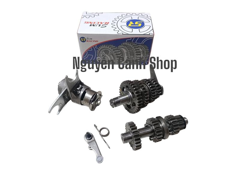 Bộ số dream chế CUB 50 lênh 4 số vòng SUM RACING