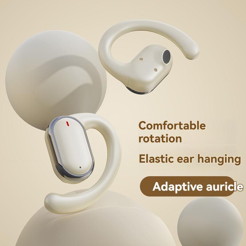 Wireless Bone Conduction Headset, Ear Hook Design Earphone with Digital Display, Noise Cancelling Headset for Sports Running 5