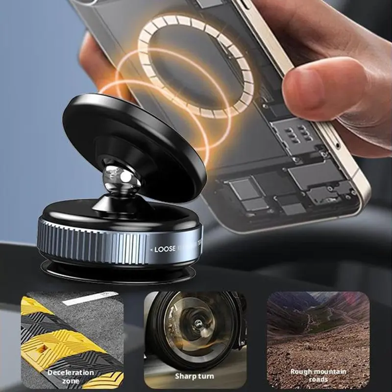 Giá Đỡ Điện Thoại Trên Xe Hơi, Phiên Bản Nâng Cấp, Có Thể Điều Chỉnh 360 Độ, Thích Hợp Cho Kính Chắn Gió Trên Ô Tô, Giá Đỡ Điện Thoại 6