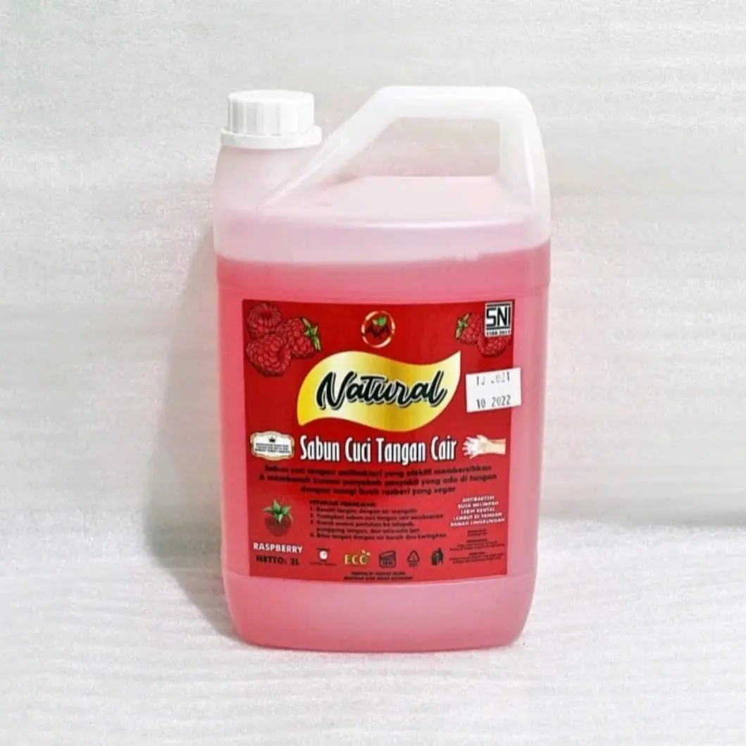 Sabun Cuci Tangan Natural 2 Liter Semua Jenis Kulit Cair Hand