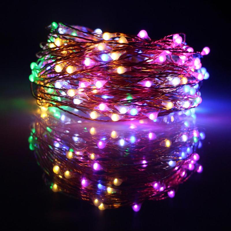 5/10/20M LED String Light, 1 Piece Copper Wire Light, USB Operated For Indoor Outdoor Holiday Party Home Decor, Super Bowl Party Decoration, Best Friend Gifts 3