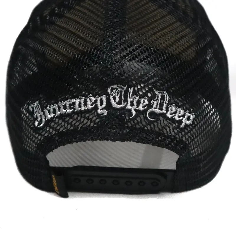 STEALTH TRUCKER HAT BLACK TOPI JARING HITAM DEEPNEVE 5