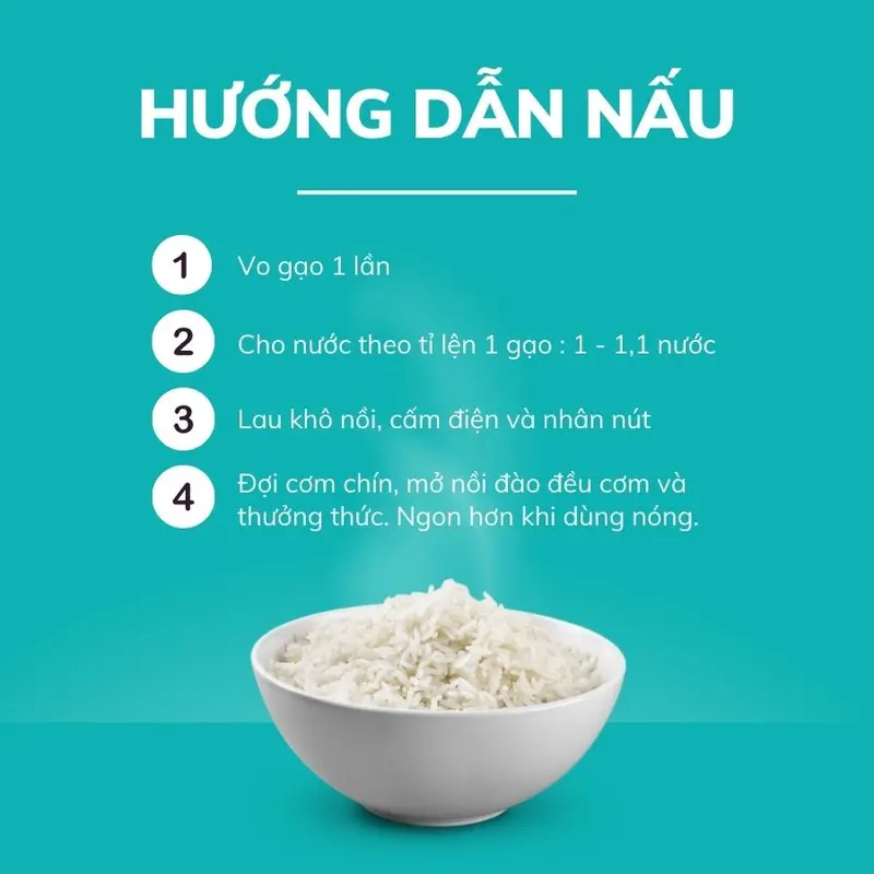 Gạo ST25 Lúa Tôm Vua Gạo Túi 5kg -  Chính Hãng Vua Gạo - Túi 5kg 7