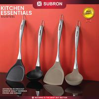 Gambar SUBRON Spatula Centong Silicone Tahan Panas Stainless Handle Sup Sutil Turner Sodet Irus Masak Murah Peralatan Silikon - Centong Htm dari SUBRON KITCHENWARE Kab. Bandung 1 Tokopedia