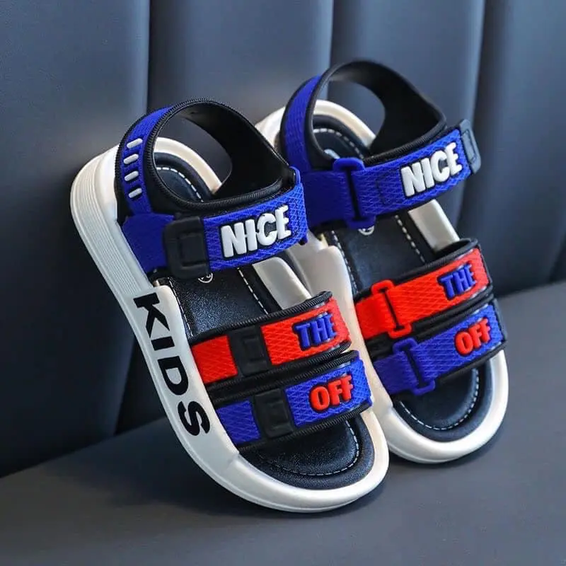 Dép sandal Kids cho bé trai chất liệu pvc chống nước chống trơn  bền đẹp. Voi Jean