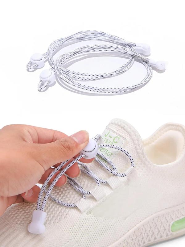 Simple Plain Elastic Lace-free Shoelaces, Casual High Elastic Quick Laces for Women & Men, Casual Versatile Shoelace for Sneakers and Boots, All-match Shoes Accessories for Daily Use 3