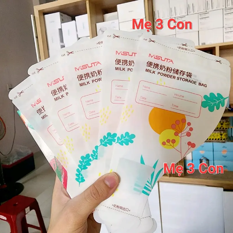 Túi đựng sữa bột misuta 50g (300ml) 0