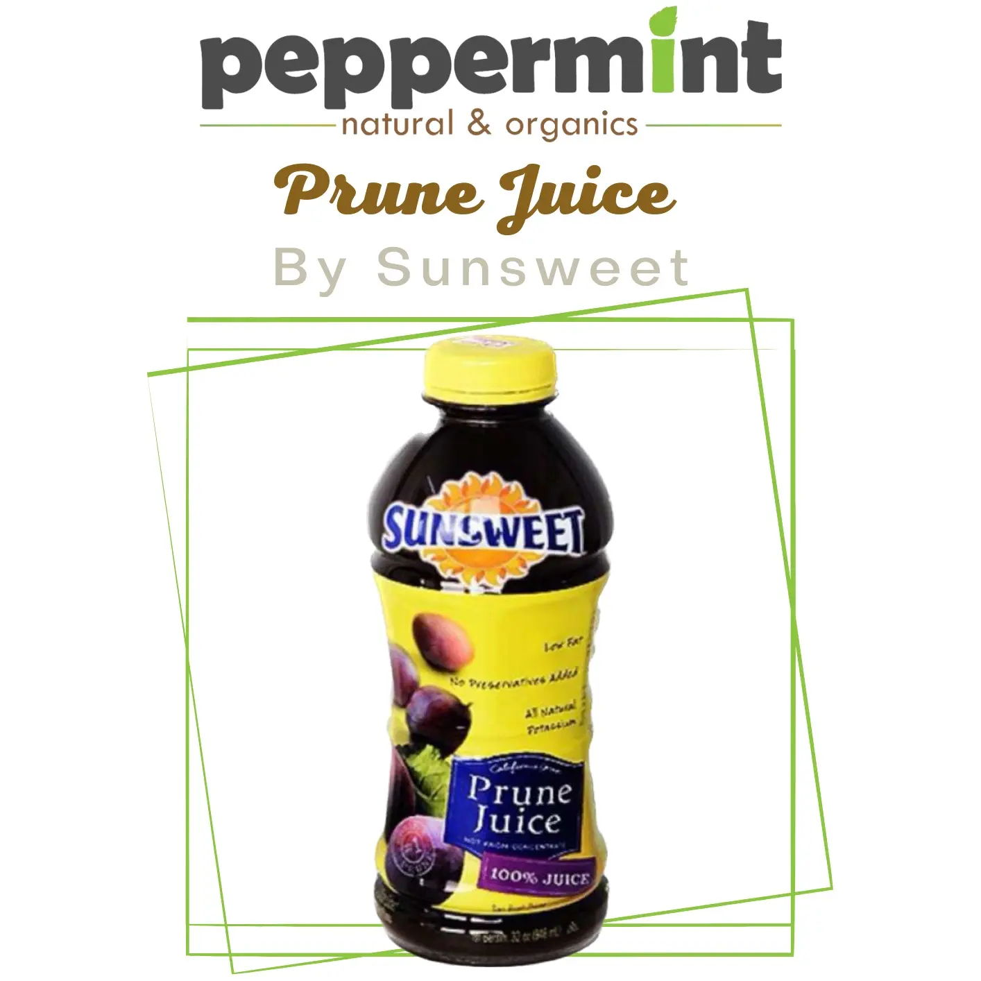 Sunsweet Prune Juice / 32 oz (946 ml)