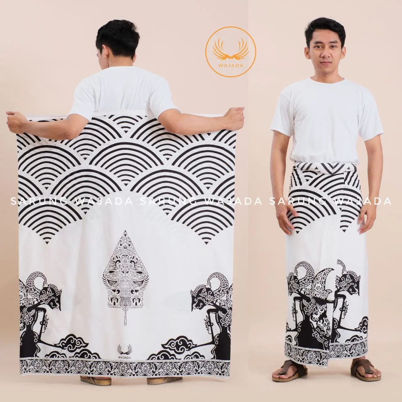 SARUNG PRIA DEWASA MOTIF WAYANG SARUNG MOTIF TERBARU