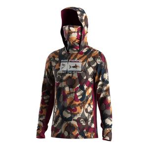 เสื้อผ้าป้องกันแสงแดด, สำหรับการตกปลา, UPF, เสื้อผ้าป้องกันที่จำเป็นสำหรับวันที่มีแดด, เหมาะสำหรับการตกปลาและการแล่นเรือใบ, เหมาะสำหรับสถานการณ์ต่าง ๆ , การไหลของอากาศที่ดี, แห้งเร็ว, UPF 50+, ทำจากผ้าเป็นมิตรกับการตกปลา, มีฮู้ด เสื้อ  ตก  ปลา  แขน  ยาว