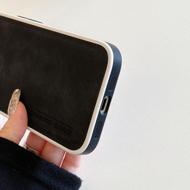 Product Introduction of Compatible with Apple 16   iPhone Sheepskin Leather Luxury      phone case 19