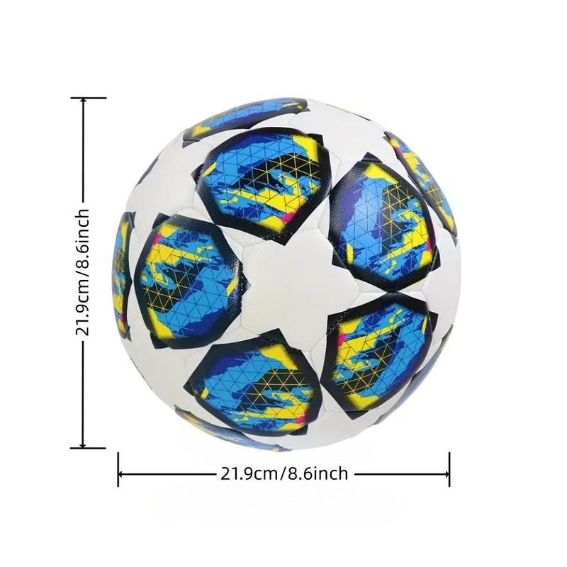 Durable Sports Soccer Ball with Pump Set, Wear-Resistant & Soft Soccer Ball, Professional Ball Sports Equipment 1