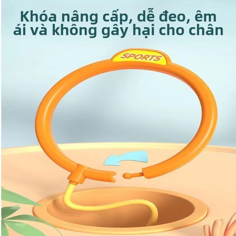 Bóng Nhảy, Phát Sáng, Đèn Ngủ Nhấp Nháy Cho Trẻ Em, Bóng Ném Chân Đơn, Bộ Bóng Dây Nhảy Nảy, Vòng Ném Chân, Vòng Tập Bụng Chân 3