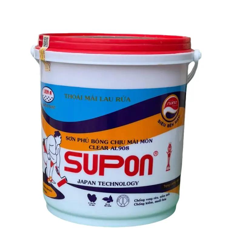   GIÁ XƯỞNG  Sơn Phủ bóng Sơn chậu cảnh chuyên dụng ngoại thất  Kháng kiềm sơn gốc nước hệ sơn mịn  Khối lượng 1Kg. jotun sơn  lót vân sơn  nhà chống chong  tham sơn  giả sơn  airbrush sơn  màu sơn nhà  màu ghi dulux  aquatech 