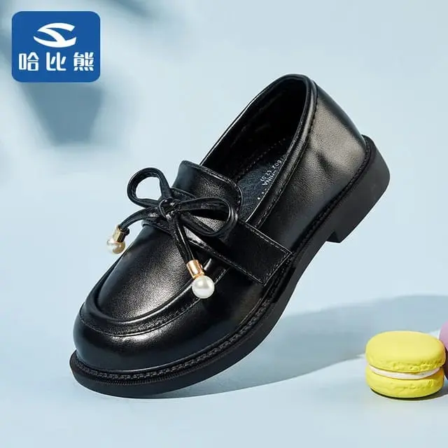 Fashion Anak Cewe Sepatu Docmart Model Pita Simpul Cantik Mewah Size 26-35 Murah Bisa COD / bayar di tempat 4