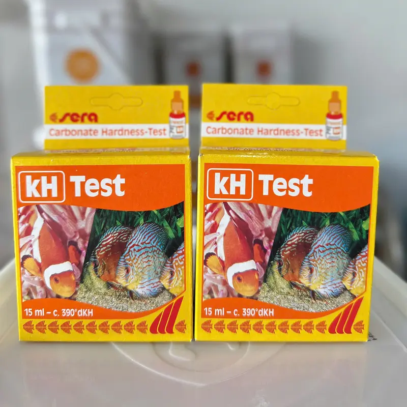 Bộ Test Sera, Đức - Đo Các Chỉ Tiêu Chất Lượng Nước: Cl₂, pH, kH, NO₂, NO₃, NH₄/NH₃, Ca, Mg, Fe, 3