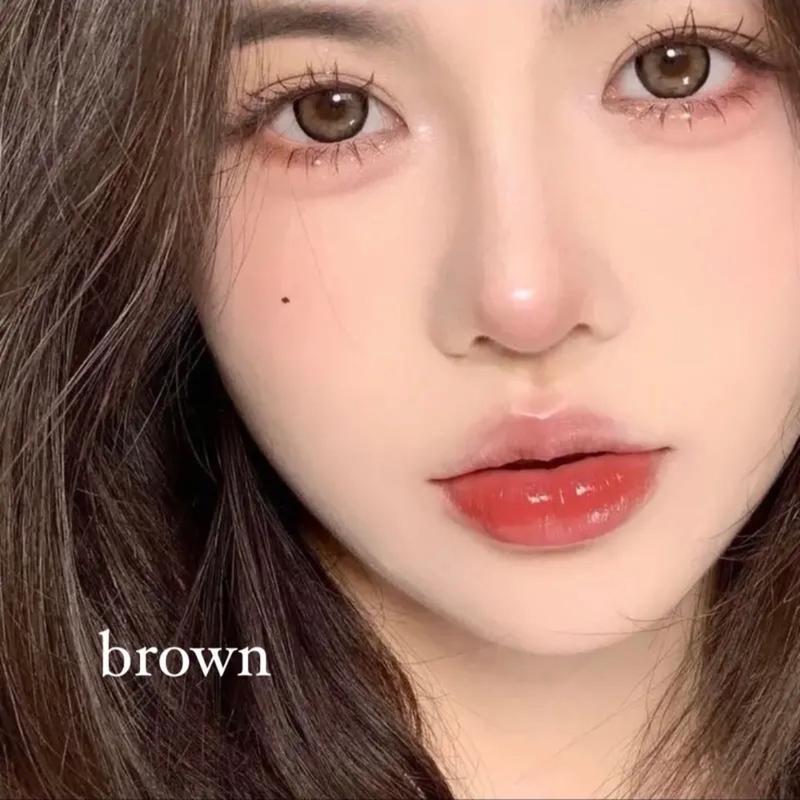 SOFTLENS SISSELENS JISSEO NEVERLAND GREY / BROWN ( NORMAL ) Lens Contact Lens 5
