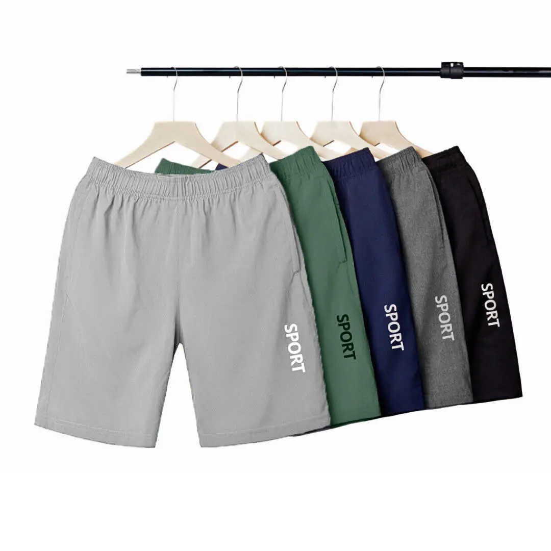 COMBO 5 quần short nam giá rẻ kiểu dáng thể thao, chất liệu vải thoáng mát, co dãn, 2 bên có túi khóa, size M-3XL
