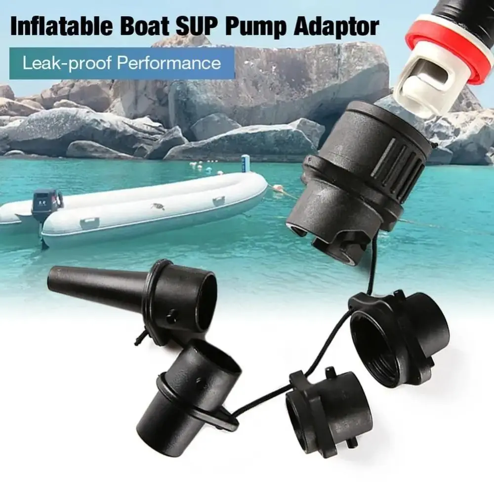 Converter Black Valves Adapter Multifunctional Air Valve Connector Pump Adapter