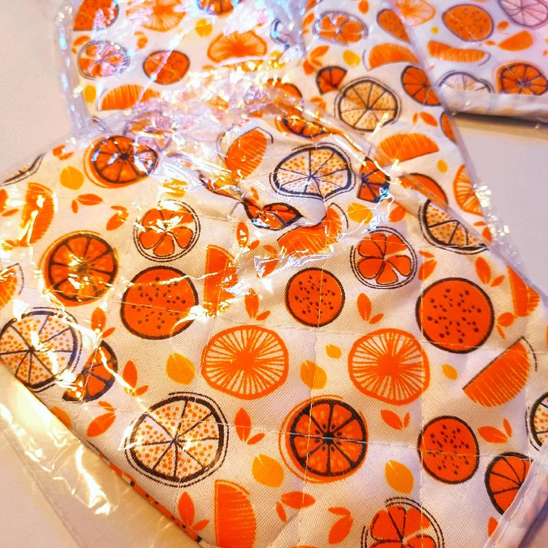 XL. Sarung tangan anti panas dapur lap tangan oven bagus Alat 4