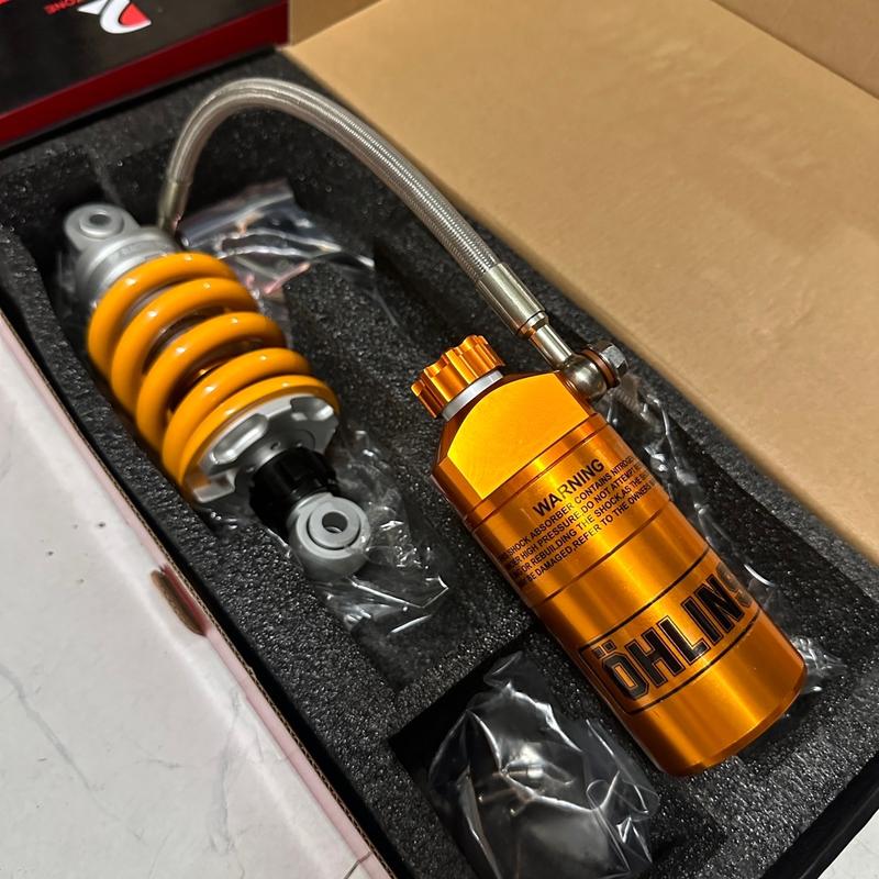 Phuộc Ohlins bình dầu gắn Ex135 Ex150 Ex155