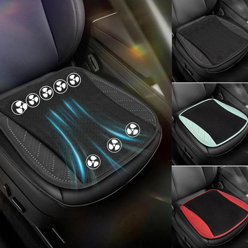 Product Introduction of Universal Car Seat Summer Cool Air Seat Cushion with USB Fan Fast Blowing Ventilation Seat Cooling Refrigerated Car Seat 23