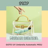 Gambar (Best Offer) Goto [COD] Misu Umbrella Payung Lipat Otomatis Motif Hujan Anti UV - WATERMELON dari Goto Living Kota Tangerang 5 Tokopedia